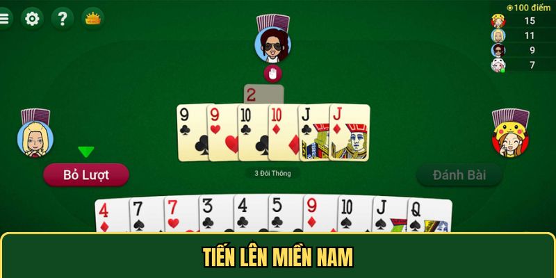 Tiến lên miền Nam thuộc top game bài 69VN chất lượng